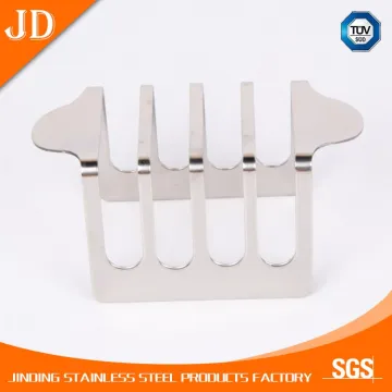 stainless steel bread toast holder