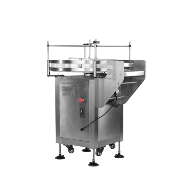 Automatic Production Line: Round Bottle Sorting, Collection, and Unscrambling with Turntable Machine