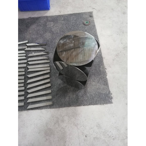 Modern Minimalist Round Silver Metal Side Coffee Table