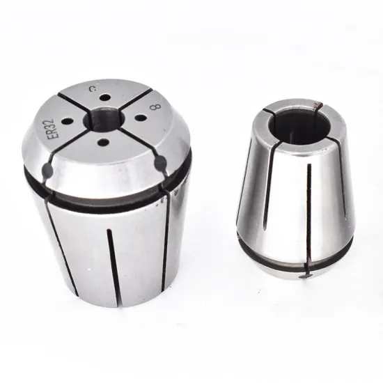 High Precision ER Collets with Cooling Channels for CNC Machine Milling: ERS16, ER20, ERC Models