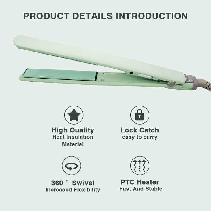 Advanced Titanium Hair Straightener with PTC Heating System