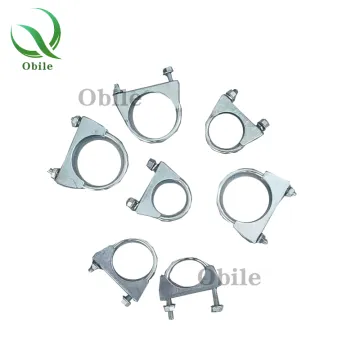 Exhaust Metal U Bolt Clip with M8 Screw for Exhaust System