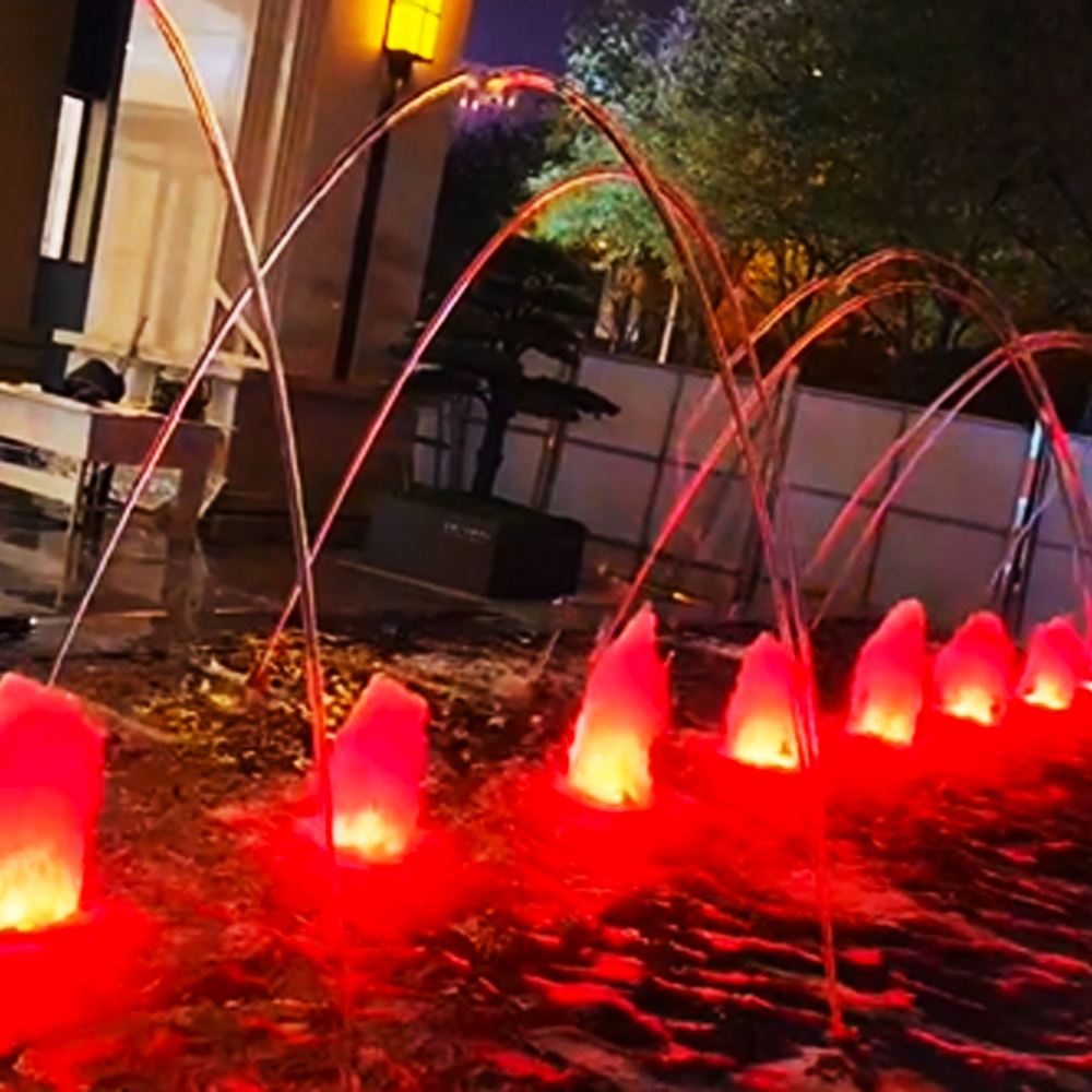 laminar flow water feature