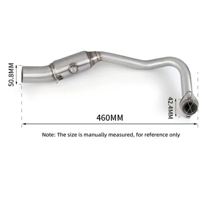 Forza 300 Motorcycle Exhaust Pipe for Honda FORZA300 Modification