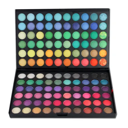 Eye Shadow 120 Colors Eye Shadow Tray Pearlescent Matte Eye Makeup Palette Shiny Glitter Waterproof Lasting Cosmetics Beauty