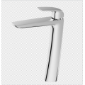 Desk-mounted modern design high washbasin mixer