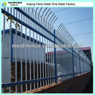 2.5m x 2m powder coated beam fence for wall border fence