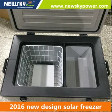 NEWSKY POWER table desktop car fridge solar power mini fridge portable mini fridge 12v