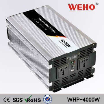 CE ROHS approved 4kw pure sine wave power inverter