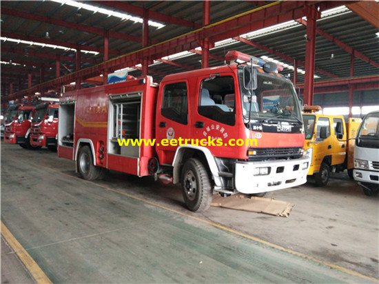 Isuzu 6000 lita diecast Fire Fighting Malori