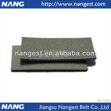 Synthetic gray thin rubber strips