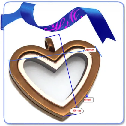 best friends forever broken heart pendant