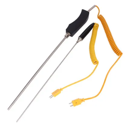 WRNK-104 Handheld Stainless Steel K-Type Thermocouple Probe