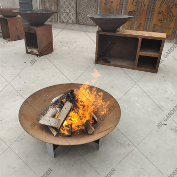 Concrete Tabletop Propane Fire Pit Bowl