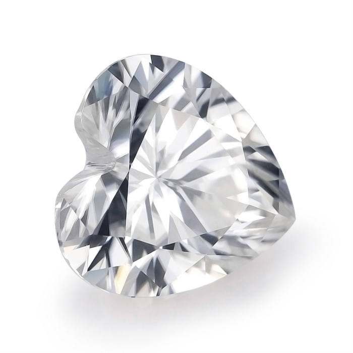 Moissanite รูปหัวใจขนาด 14x14 มม. DEF SSV1