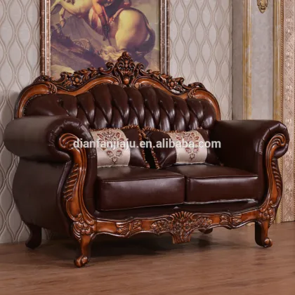 Royal chair sofa set beautiful and popular design Chinese lazy sofa