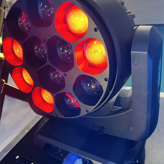 Professional Factory 12x40W LED ZOOM RGBW Moving Head Wash Light DMX512