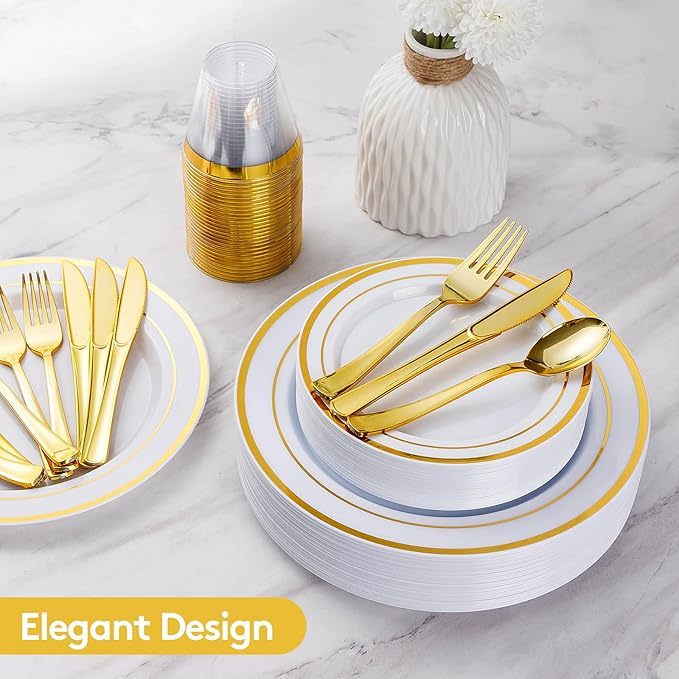 plastic dinnerware set
