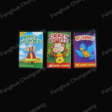Promotional annimal playing cards