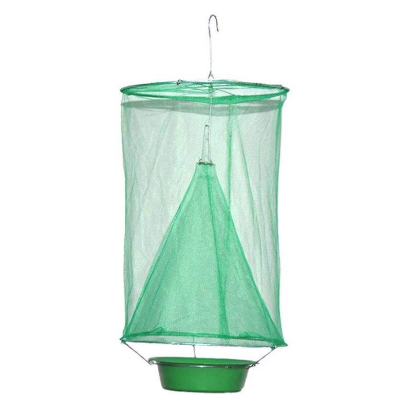 Farm Flycatcher Durable Durable Hanging Trap Outdoor Fly Catcher Killer Cage Summer Efficient Reusable Pest Control Flycatcher