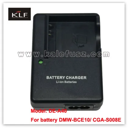 Digital camera charger DE-A40 for Panasonic camera battery S008E