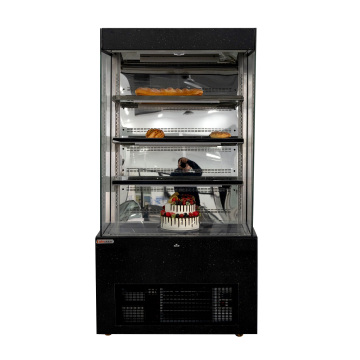 Commercial refrigerator vegetable cake display freezer