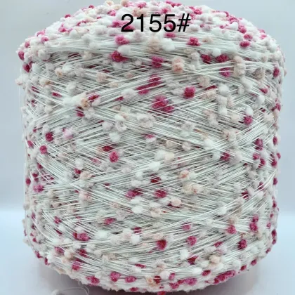 Fashion Colored Candy Yarn: Hand Mix Matching Pom Pom Yarn