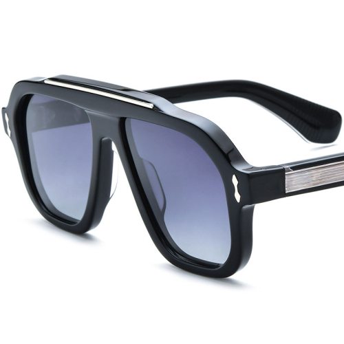 Double Top Bar Pilot Polarize Sunglasses ME2046
