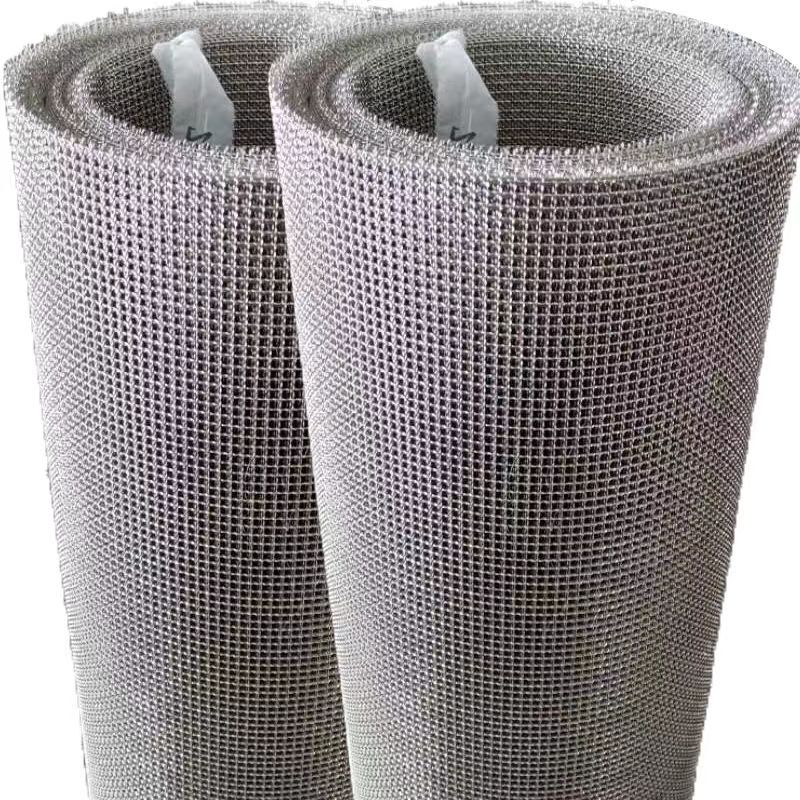 stainless steel crimped wire mesh rolls