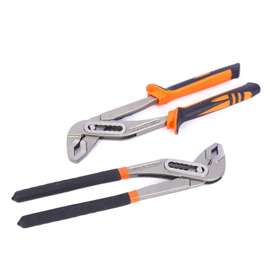 Hand Tool: 8/10/12 Inch Water Pump Pliers with Slip Joint and Multiple Grooves