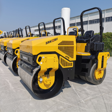 Shantui SRK04 4,2 ton jazdy na mini Roller Drog - Słoneczna marka Single Drum Vibrating Road Roller