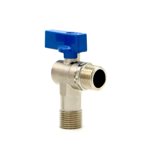 Temperature and pressure Brass water Angle Valve made in  Yuhuan manufacture