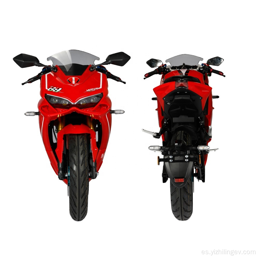 Motocicleta eléctrica rápida 5000W en venta