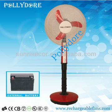 Newest DC Pedestal Fan with LED Light & Timer