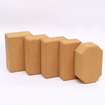 High Density Cork Yoga Blocks for Body Building