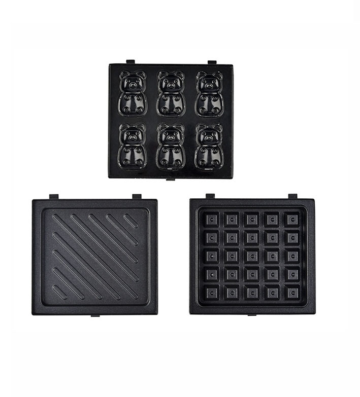Mini 2 in 1 detachable plates Sandwich maker, Waffle maker