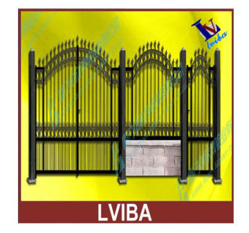 Aluminum Fence and Gate For Villa/House/ Cottage/Garden,metal gates, gate grill design&home gate grill design