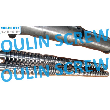 Kraussmaffei Kmd60 Double Conical Screw and Barrel for PVC Machine