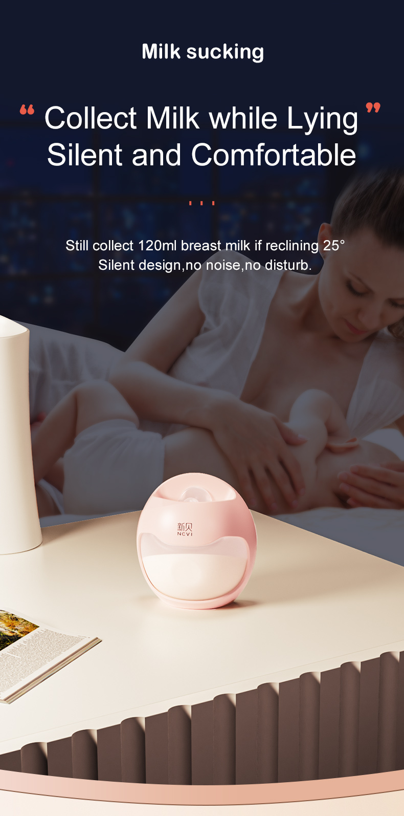 Wearable Breast Milk Collector