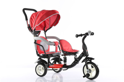 Kinderwagen driewieler voor 2-6 jaar oud