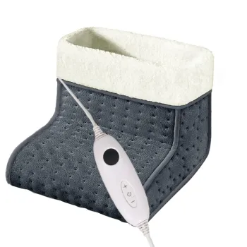 Electric Foot Warmer: Soft and Breathable Heating Pad for Home and Office