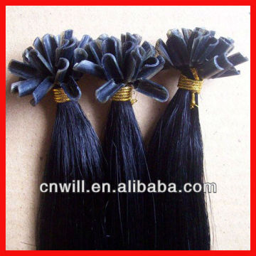 Cheap Peruvian Virgin Hair Remy Hair Extension Italian Keratin Nail Tip Hair Extension