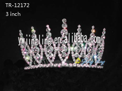 AB Crystal Beauty Queen Pageant Crown