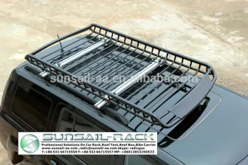 flodable steel roof rack basket roof tray oem