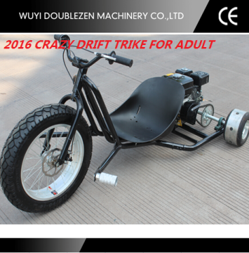 3 Wheel Gas-Powered Drift Trike with New Design for Adults
