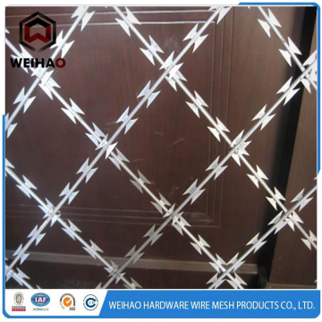 BTO-22 galvanized razor barbed wire with moderate price