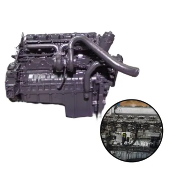 CG Auto Parts 6 Cylinder OM457 Diesel Engine Long Block Bare Assembly