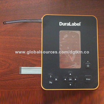 Metal Dome Without Embossing Membrane Switch with 250V DC Insulation Resistance