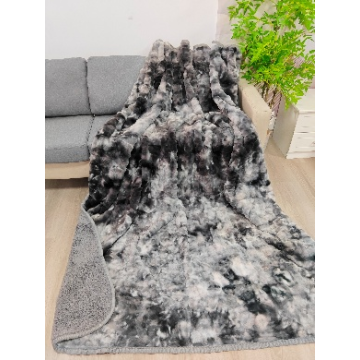 Chăn lông cừu hai lớp bong bóng