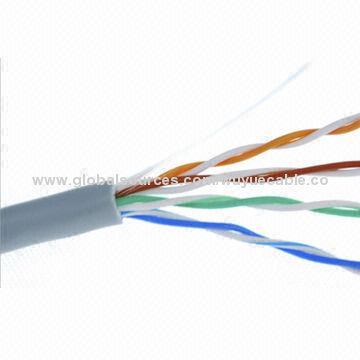FTP CAT 5e LAN Cable, 4 Pairs, CCA Conductor, Used for Computer